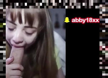 Snapchat blowjob