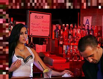 Valerie Kay gets her cunt unforgettably fucked in a bar