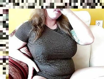 cul, gros-nichons, masturbation, femme, milf, horny, blonde, pute, webcam, gros-seins