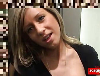 Sexy Couple Has Sex in Public Dressing Room