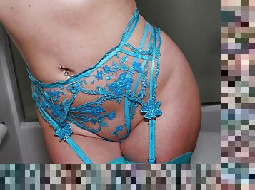 Savannah Bond wearing lingerie enjoys while getting fucked