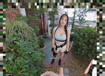 Lexi Luna as Lara Croft - Tomb Raider Parody VR Porn