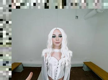 Lily Larimar as Emma Frost in X-Men Sex Parody VR Porn