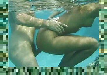 Hot Underwater Fucking With the Sexy blonde Katja Kean