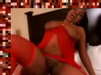 Slutty black milf cheat scene is hot