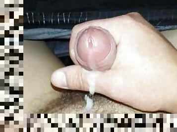 masturbation, amateur, ejaculation-sur-le-corps, solo