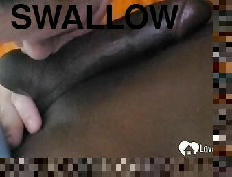I Love Swallowing His Load After Taking His BBC