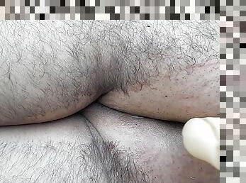 papa, anal, gay, couple, plage, européenne, euro, gode, fétiche, pappounet