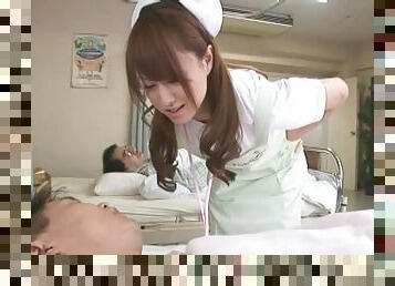 Curious nurse tied up and ravished like never before