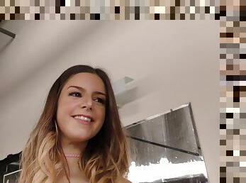 Colossal black dick making Stella Cox scream and beg for more