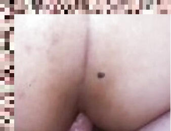Latina Wife !  takes husbands Big White Dick in all HOLES ????