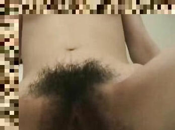 Hairy Korean hardcore fuck