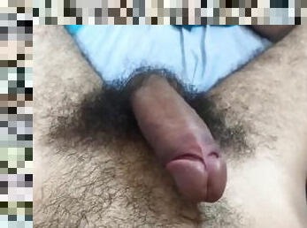 PLAYING WITH MY DICK IN BED