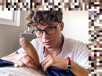Cute Inexperienced Boy John Davei Slobbers On Latino Hunk Igor Lucios' Thick Cock - Latin Leche