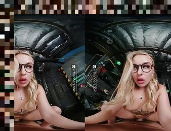 VR Bangers Dangerous experiment makes Anna Claire Clouds really horny VR Porn