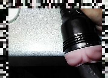 Horny Male Fucking My Tight Fleshlight