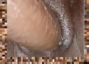 grosse, masturbation, chatte-pussy, amateur, ébène, jouet, black, belle-femme-ronde, ejaculation, humide