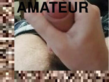 masturbation, amateur, ejaculation-sur-le-corps, énorme-bite, gay, branlette, solo, bite