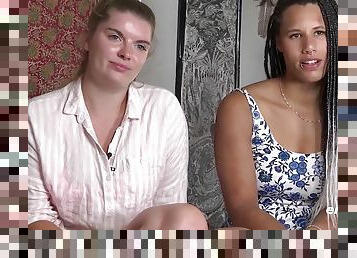 Amateur lesbians Natascha & Lena S - Brunette