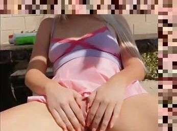 Filthy little slut likes to have sex in public and ge