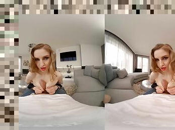 Excellent VR fuck with ambitious blonde Jayla De Angelis