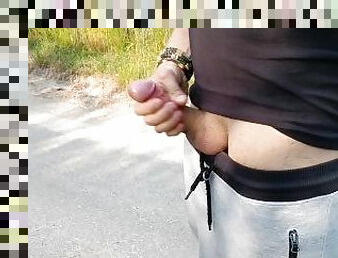 masturbation, en-plein-air, public, amateur, gay, maison, secousses, ejaculation, européenne, euro