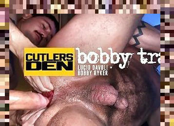 Uncut monster cock hardcore ass fucking with Lucio Davoli breeding Bobby Ryker for Cutler's Den