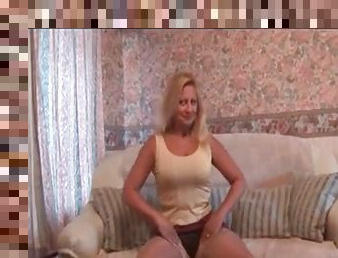 Check my granny milf in stockings slowly stripping