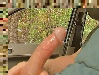 Daddy jerks off his BIG Dirty White Dick and Nuts A Fat White Milky Creamy Load FOR YOU!!!