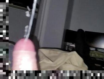 énorme, masturbation, vieux, orgasme, amateur, ejaculation-sur-le-corps, ados, ejaculation, plus-agée, solo