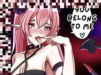 Yandere Succubus BEGS for your cum & steals your wallet Erotic Audio RP