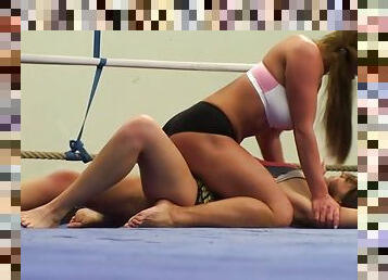 Hot Babes Engaged In Awesome Catfight