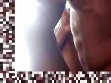 orgasme, ébène, black, couple, pieds, baisers, ejaculation, fétiche, musclé, africaine