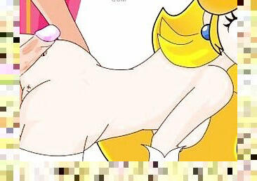 Princess Peach Goes Anal