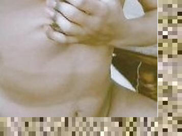 Desi sissy femboy play with nipple