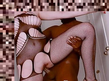 Pawg chic Marie & BBC VOYOU de cit coincs, baisent hard pour sortir - interracial franais ????????????