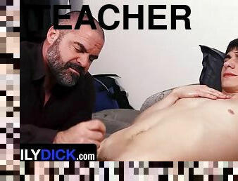 My beautiful stepfather is even the best sex education teacher