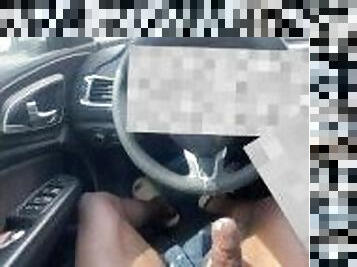 BBC Cumshot In Car