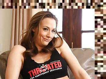 THROAT CHALLENGE! VOTE CHANEL PRESTON