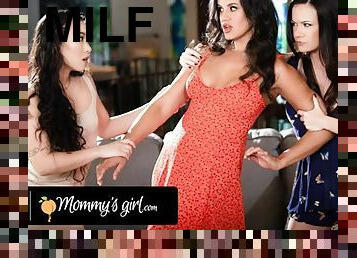 MOMMY&#039;S GIRL - Hot Roommates Alison Rey &amp; Kimmy Kimm Have Huge Crush On MILF Neighbor Penny Barber