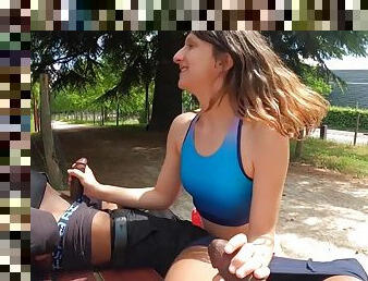 Jogger Cheats Cheats On Her Boyfriend With Black Strangers P1