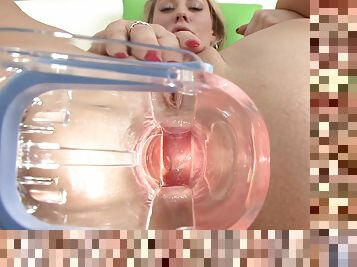 Amber Ashlee Gets Off On Anal Speculums