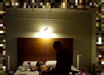 Sex in a classy hotel room with cute Asian girl