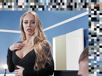 Office fyuck on the desk and a facial for slutty Nicole Aniston