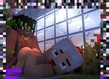 Wild Sex In The Greenhouse  Minecraft Gay Sex Mod