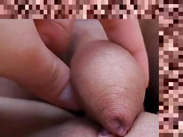 clitoris, orgasmi, pillu-pussy, amatööri, japanilainen, märkä, mulkku