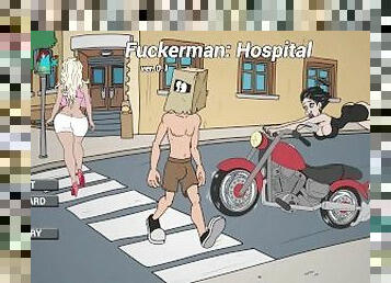 Fuckerman - Hospital - Full walkthrough