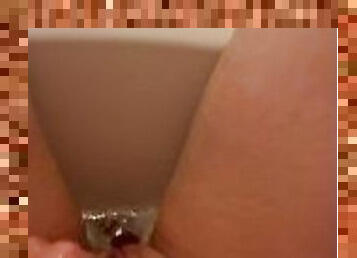 masturbation, pisser, chatte-pussy, amateur, énorme-bite, britannique, fétiche, humide, bite