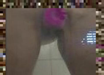 dildo fucking in shower