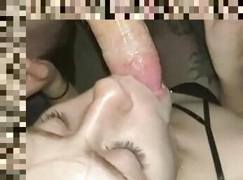 Sloppy head from sexy teen